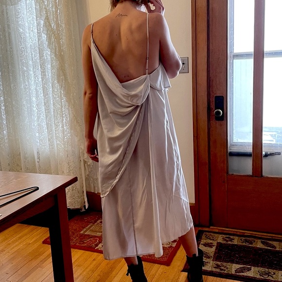 Free People stunning silver layered dress - Picture 12 of 12
